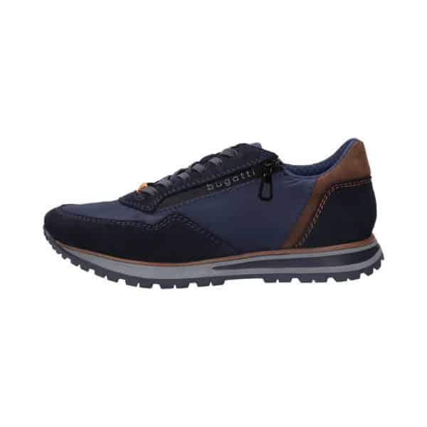 Bugatti Philip Mesh Navy Trainers