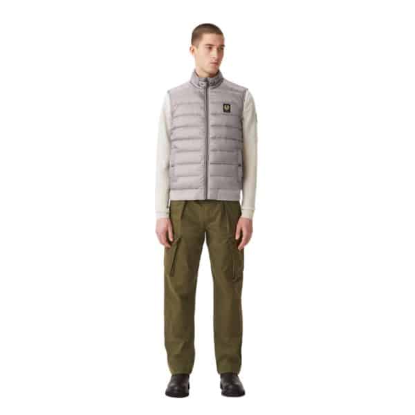 Belstaff Circuit Down Filled Nylon Ash Gilet 2