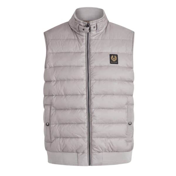 Belstaff Circuit Down Filled Nylon Ash Gilet