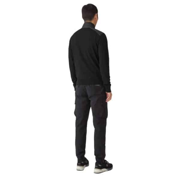 Belstaff Kilmington Black Quarter Zip Jumper 4