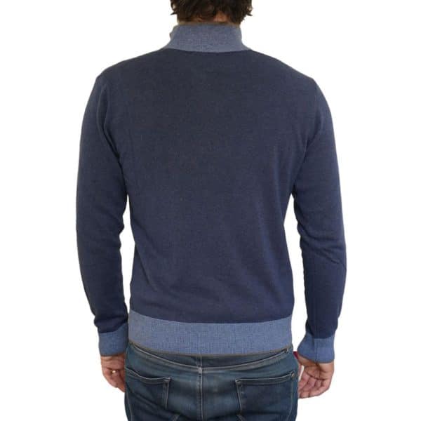 CODICE INDIGO BLUE HALF ZIP JUMPER3