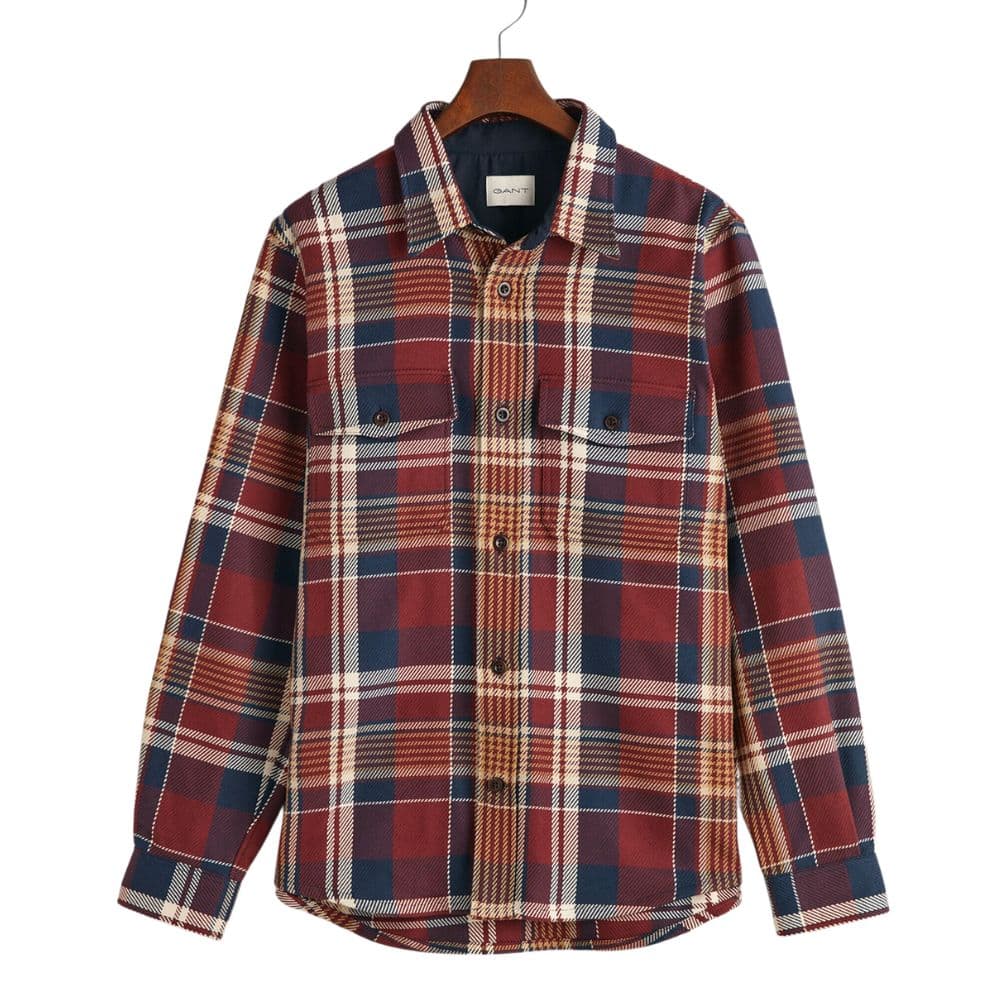 Gant Red Overshirt Front