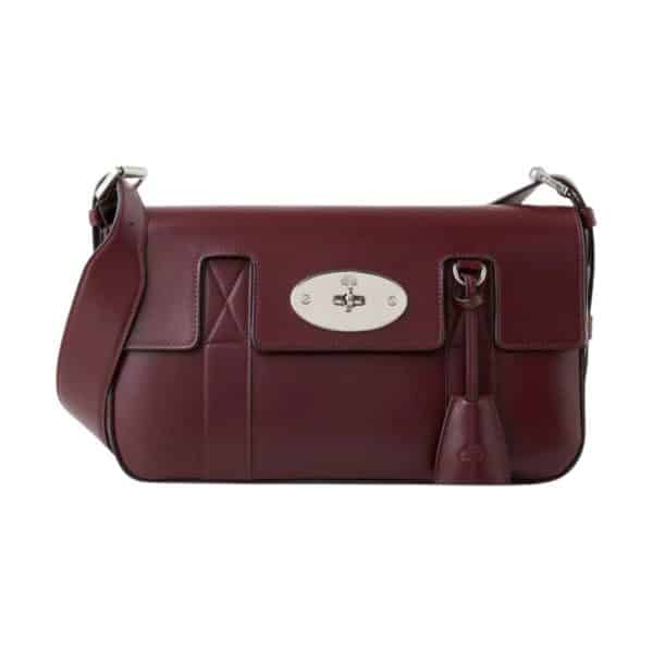 Mulberry EW Bayswater Black Cherry 1