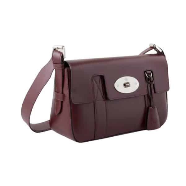 Mulberry EW Bayswater Black Cherry 3