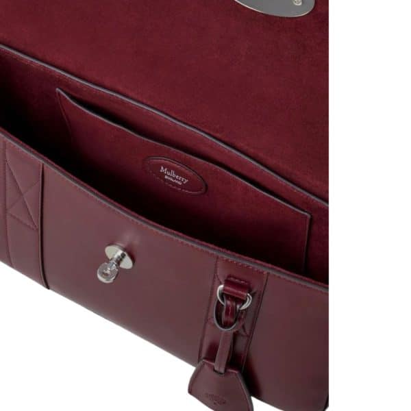 Mulberry EW Bayswater Black Cherry 4