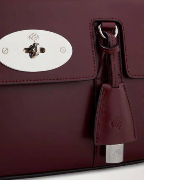 Mulberry EW Bayswater Black Cherry 5