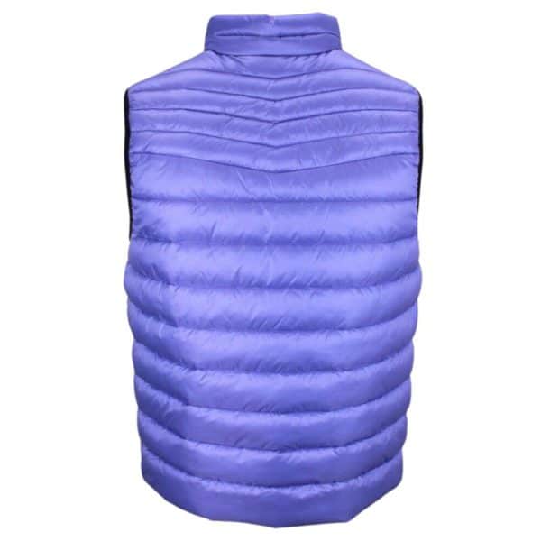 BOSS Purple gilet rear