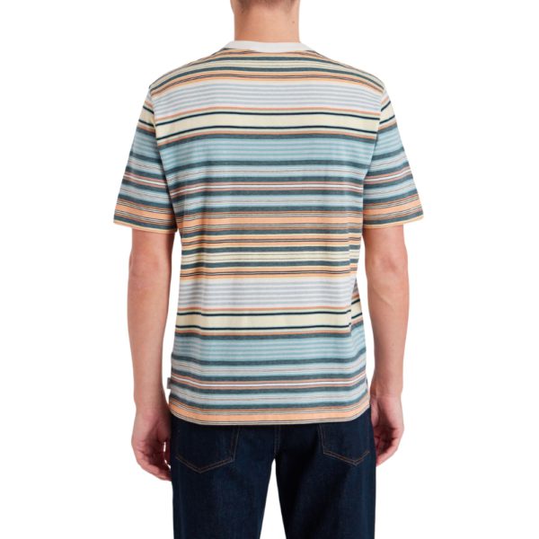 PAUL SMITH Multi stripped Short Sleeved T Shirt 3