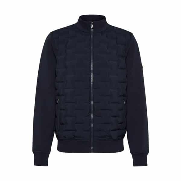 Bugatti Mix Media Stretch Navy Hybrid Jacket