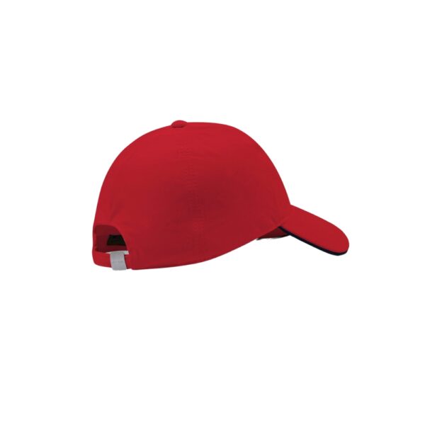 Paul Shark Moon Logo Red Baseball Cap 3