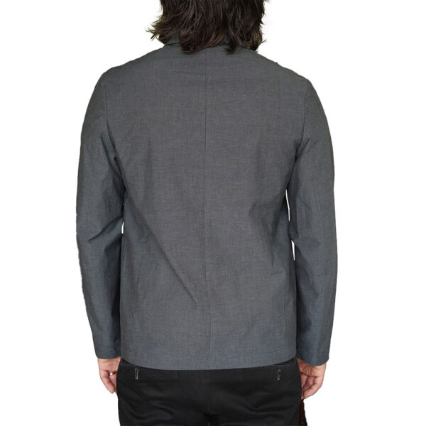 Paul Smith Cotton Twill Grey Jacket back