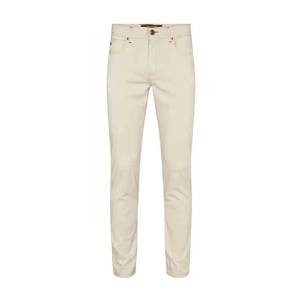 Sand Copenhagen Suede Touch Burton Off White Five Pocket Jeans