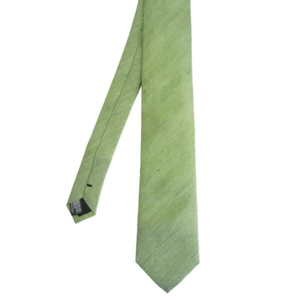 Amanda Christensen green tie and pocketsquare set2