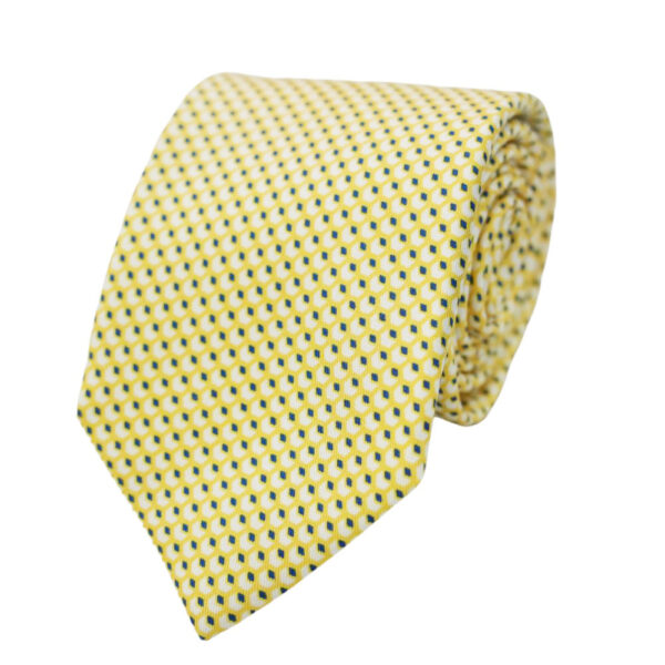 AMANDA CHRISTENSEN Yellow Dot Tie