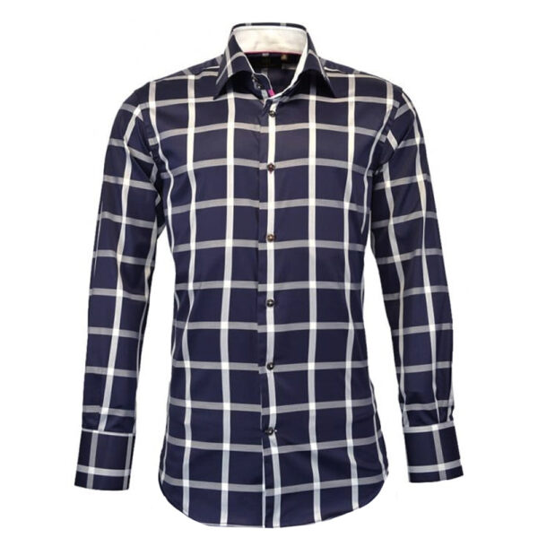 Circle of Gentlemen Ringo Navy Check Shirt