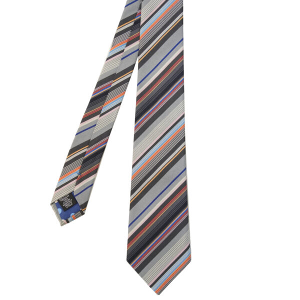 Paul Smith Multi Colour Stripe Tie 2