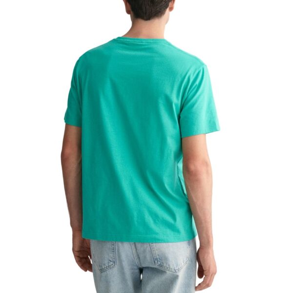 GANT Teal Blue Shield T Shirt 2