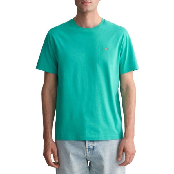 GANT Teal Blue Shield T Shirt