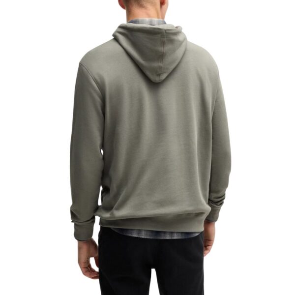 BOSS WeTalk Slim Fit Open Grey Hoodie 2