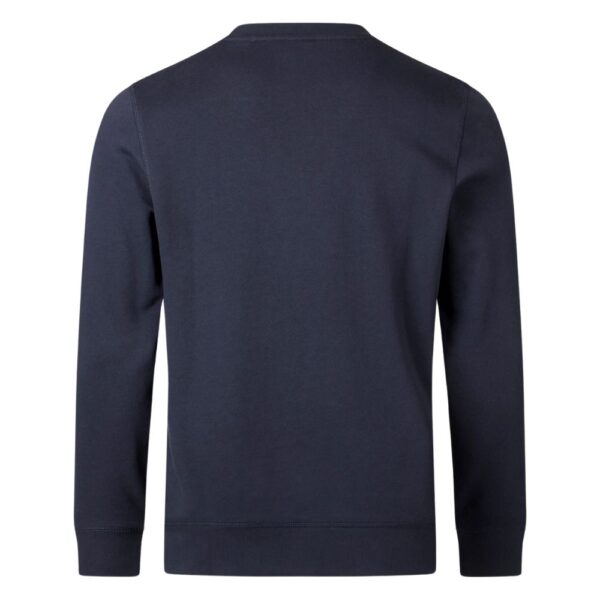 BOSS Westart Relaxed Fit Cotton Navy Sweatshirt back