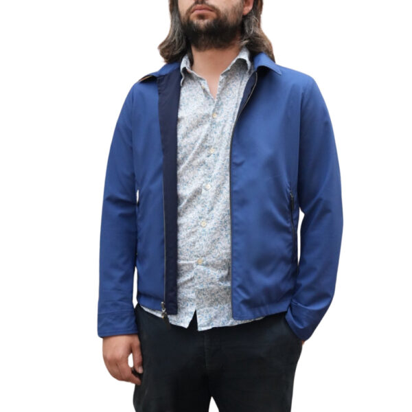 Canali double sided waterproof jacket side