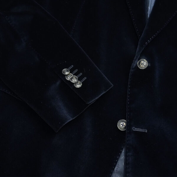 EDUARD DRESSLER Velvet Navy Jacket