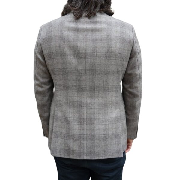 Eduard Dressler Windowpane Jacket back