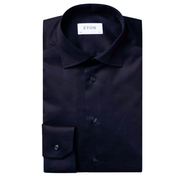 Eton Contemporary Fit Navy Shirt 1 1