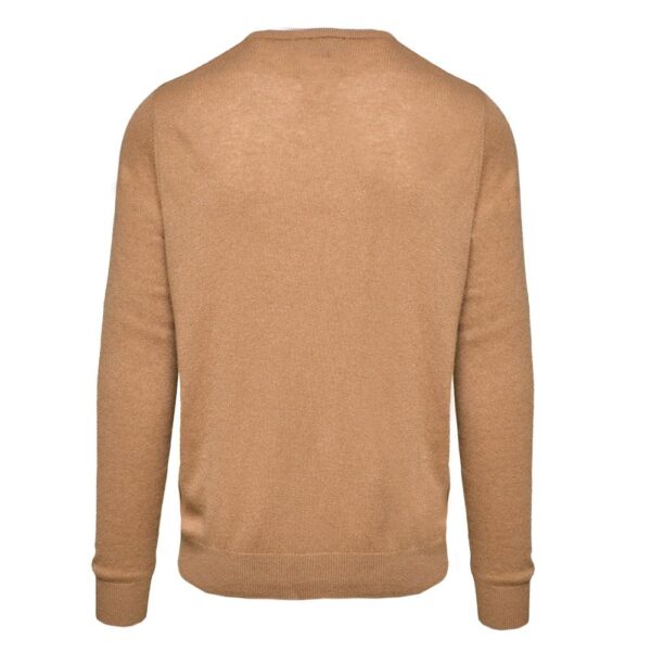 FYNCH HATTON Cashmere Beige V Neck 2