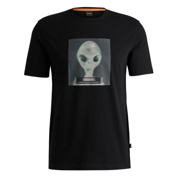 BOSS Alien T Shirt Front