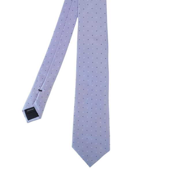 CANALI Lavender Polka Dot Tie 2