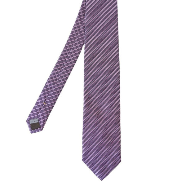 CANALI Pink Oval Patterned Tie 2