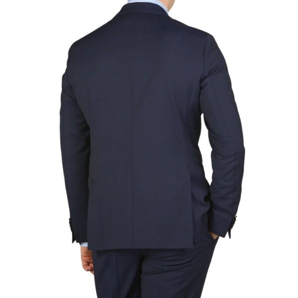 EDUARD DRESSLER Navy Spider Wool Suit 1