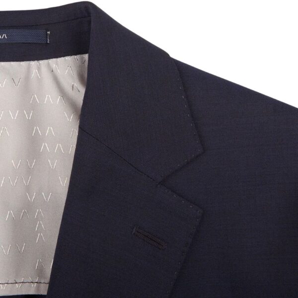 EDUARD DRESSLER Navy Spider Wool Suit 2