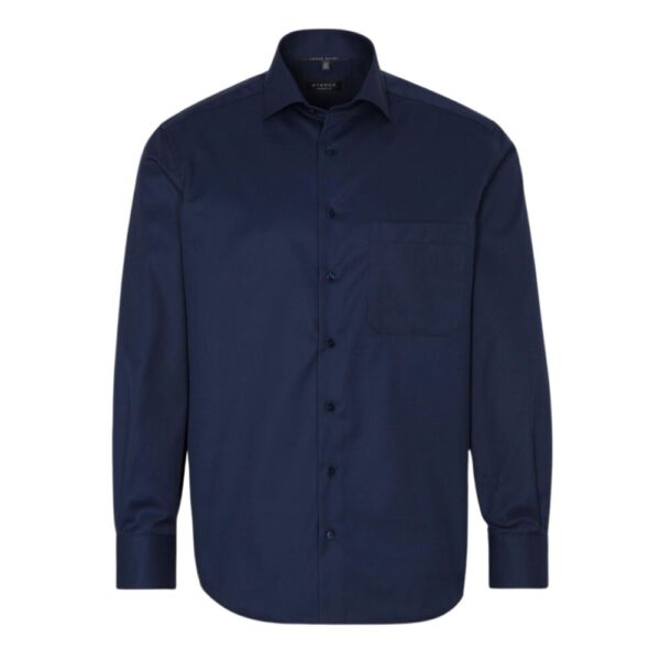 ETERNA Italian Navy Shirt with Breast Pocket 2