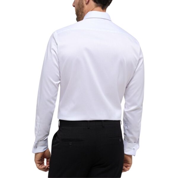 ETERNA Modern Fit White Shirt with French Cuff 4