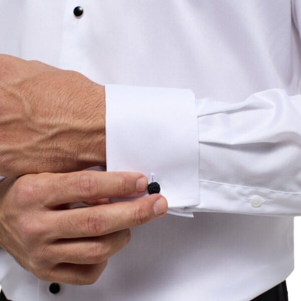 ETERNA Modern Fit White Shirt with French Cuff 5