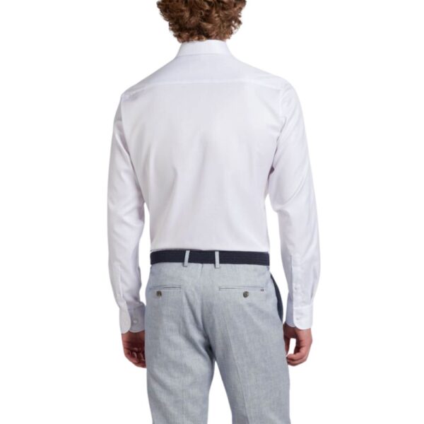 ETERNA Slim Fit White Shirt 4 1