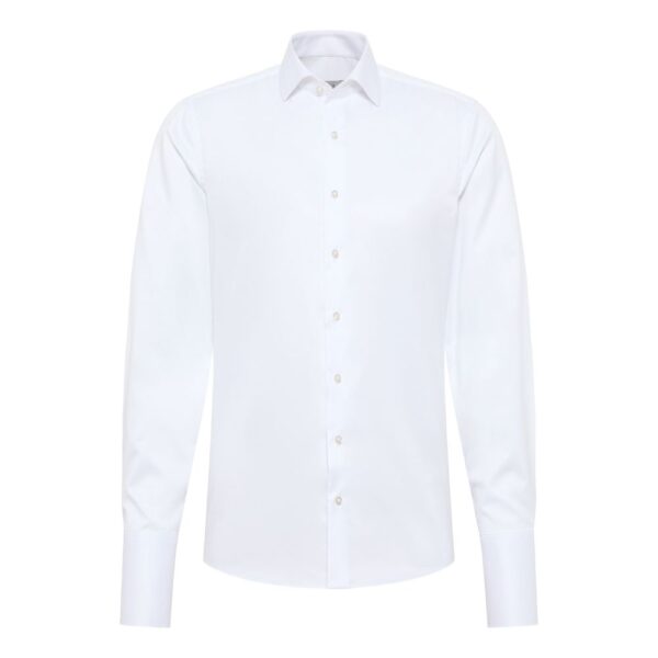 ETERNA Slim Fit White Shirt