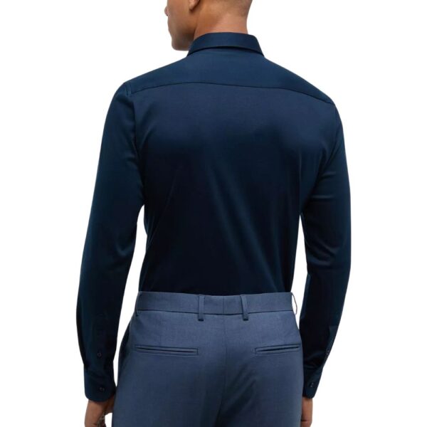 ETERNA Soft Jersey Navy Shirt 4