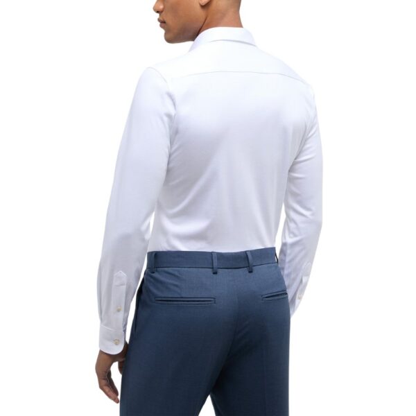 ETERNA Soft Jersey White Shirt 4