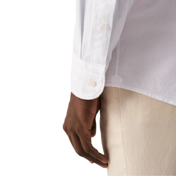 ETON Button Down Royal Oxford White Shirt sleeve