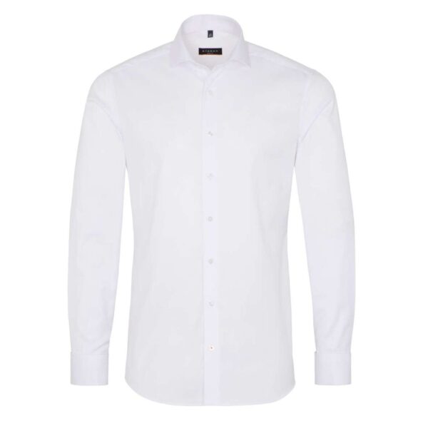 Eterna 1863 Slim Fit White Shirt with French Cuff 3