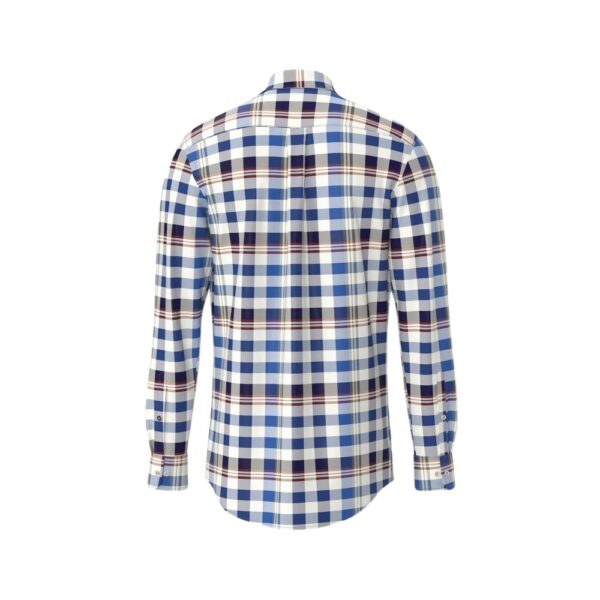 FH Modern Check Vibrant Blue Shirjt 2