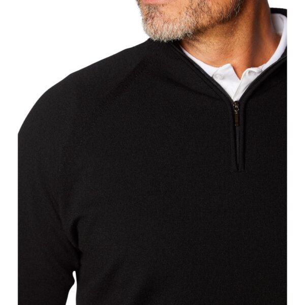 Glenbrae Half Zip Black