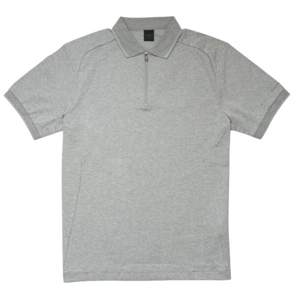 Hackett Grey Half Zip Polo Shirt