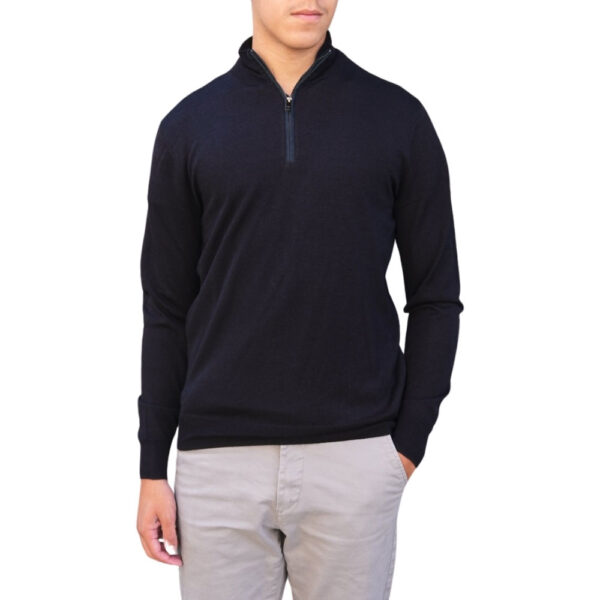 Hackett half zip lightweight jumper