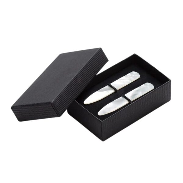 Mother of Pearl Collar Stiffeners 1