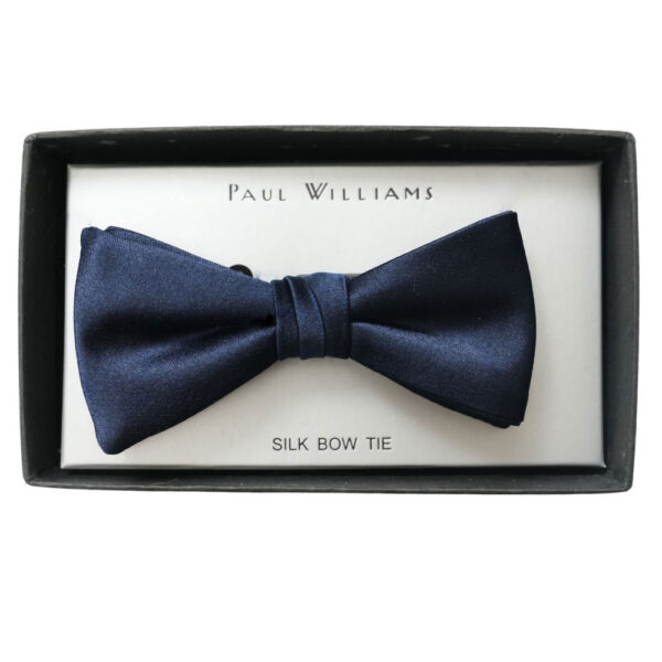 Paul Williams Navy Bow Tie