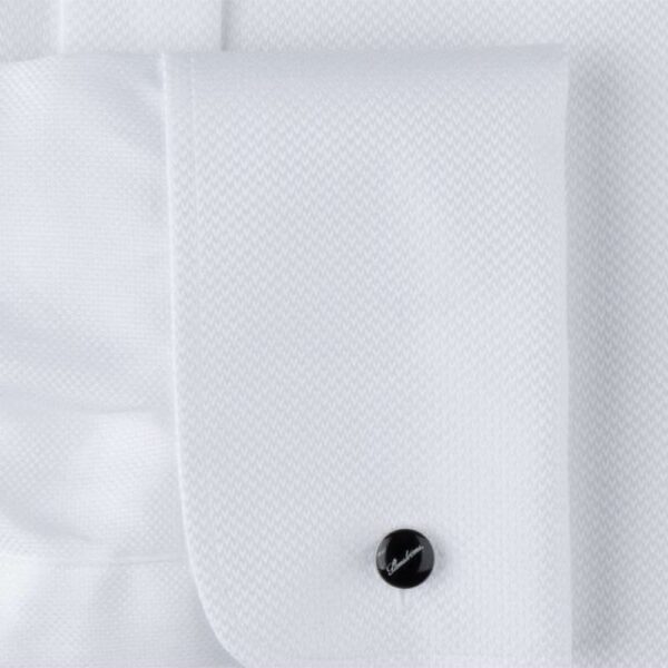 STENSTROMS Fitted Body Evening White Shirt 3